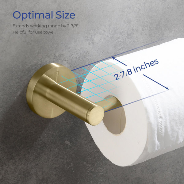 Range toilet store roll holder